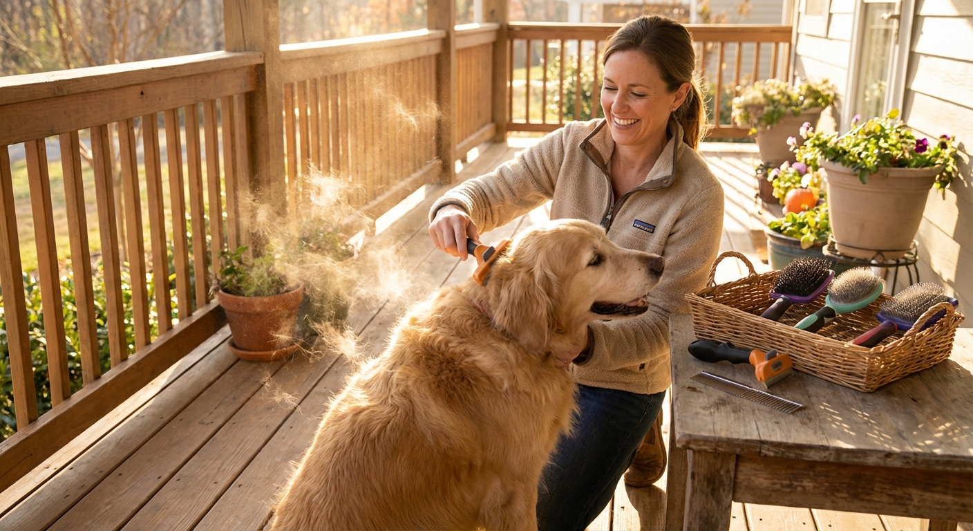 From Tangles to TLC: A Practical Brushing & Deshedding Guide for Every Coat Type