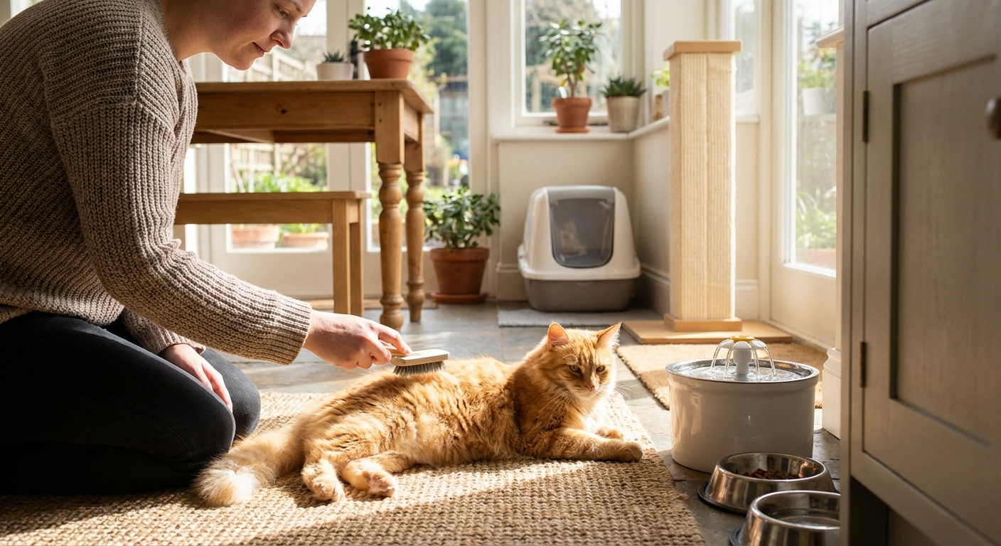 From Whiskers to Tail: A Step-by-Step Daily Wellness Routine for Your Cat