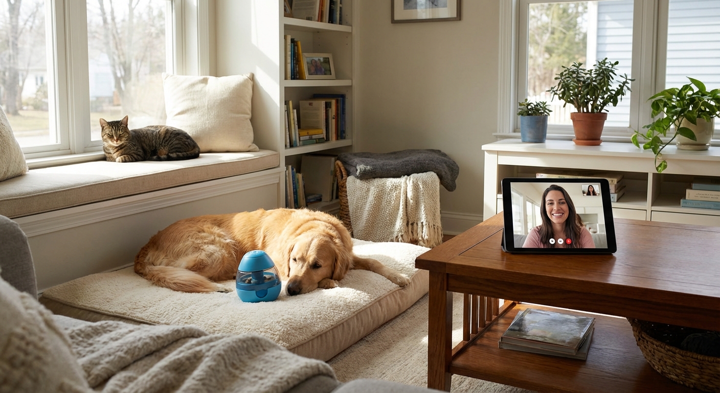 Separation Stress No More: Helping Pets Feel Safe When You’re Away